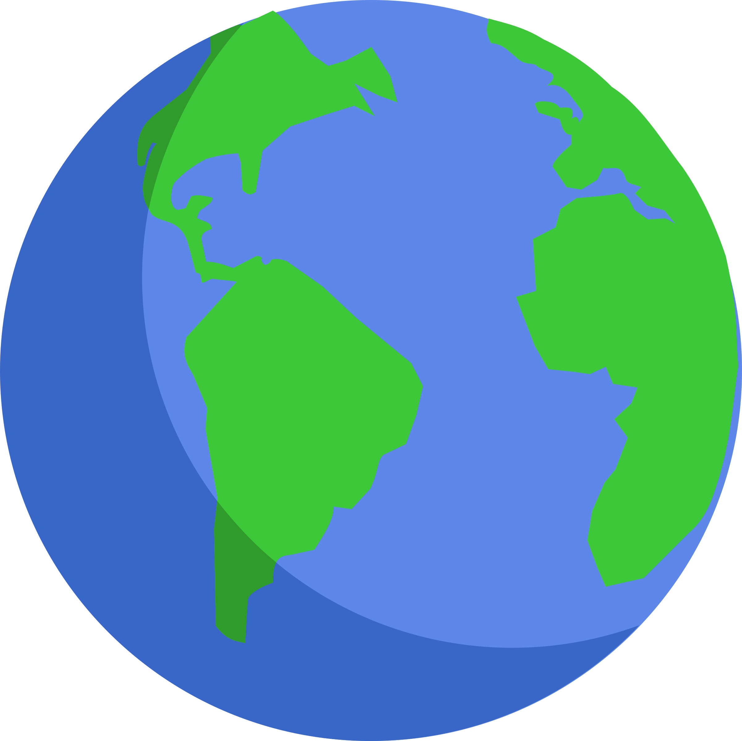 Clip Art - Simple Picture Of Earth (2400x2398)