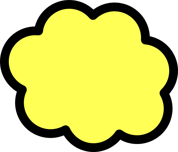 Cloud Clip Art (600x514)