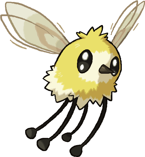 Cutiefly New Pokemon Sun And Moon By Tzblacktd - Pokémon Sun And Moon (736x754)