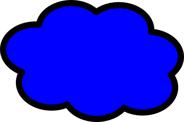 Cloud Clip Art - Cloud Clip Art (600x398)