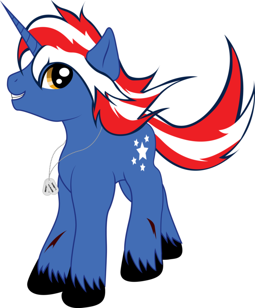Ponified Uncle Sam By Spiritofthwwolf - Pony Uncle Sam (900x1090)