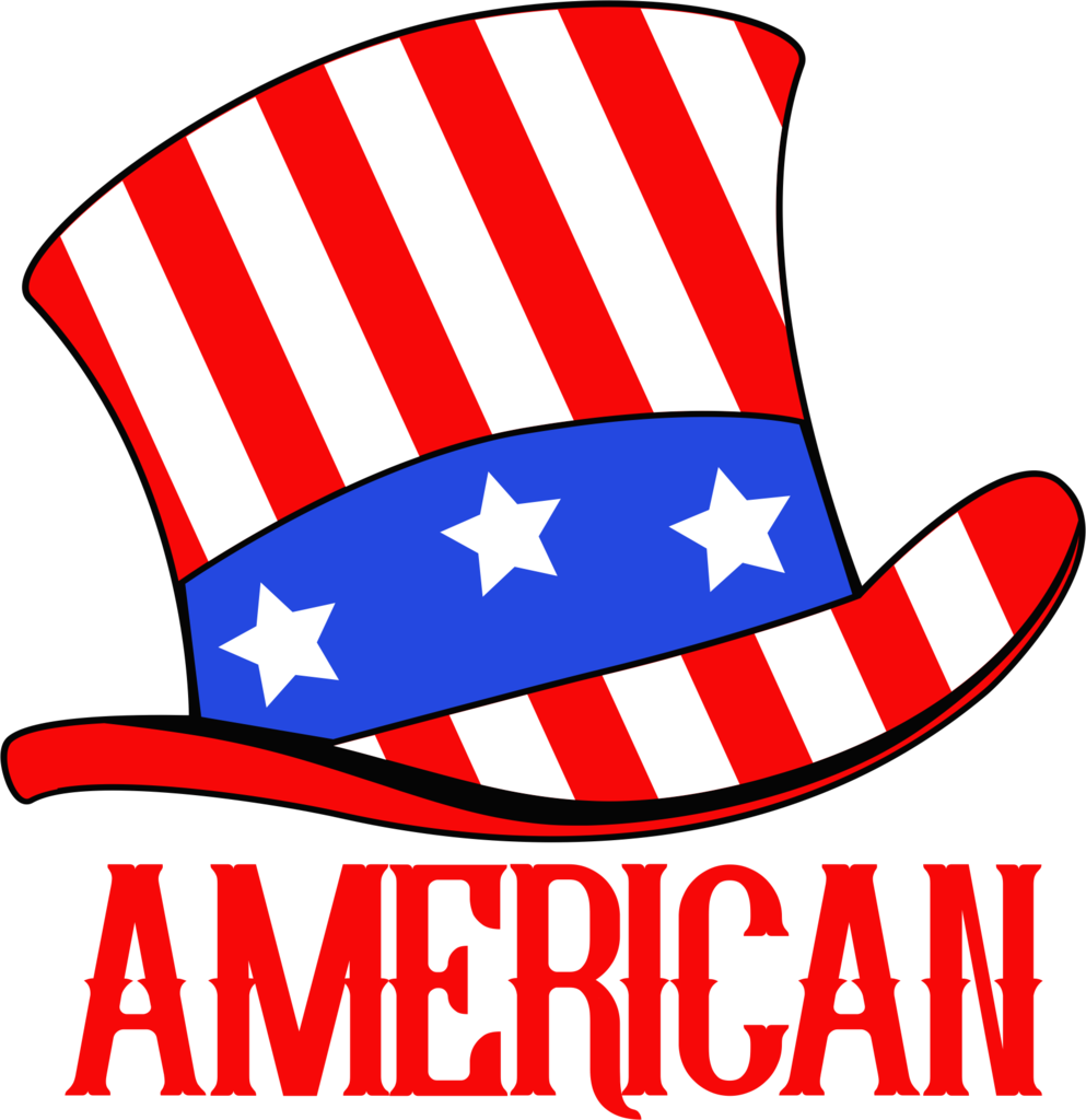 American Uncle Sam Hat - Lustiges 4. Des Flachmann (1164x1200)