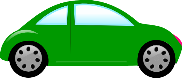 Green Car Clip Art - Green Car Clip Art (600x258)