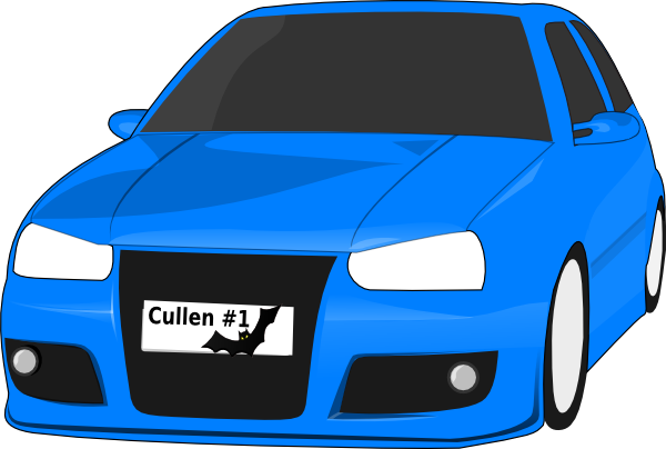 Blue Car Clip Art At Clker - Car Clip Art Blue (600x404)