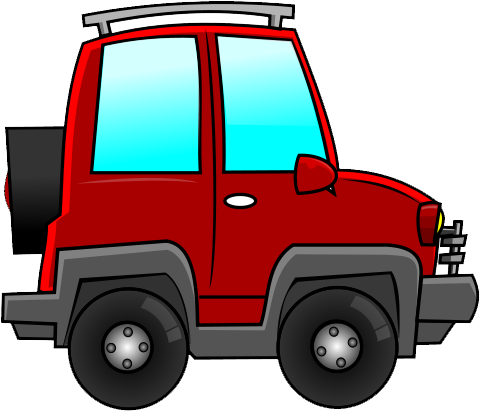 Red Suv Clipart - Suv Clip Art (640x480)
