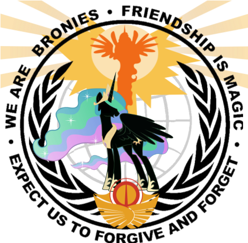 Real Men Summer Sun Celebration Logo By Moxypony - My Little Pony: Friendship Is Magic (500x500)