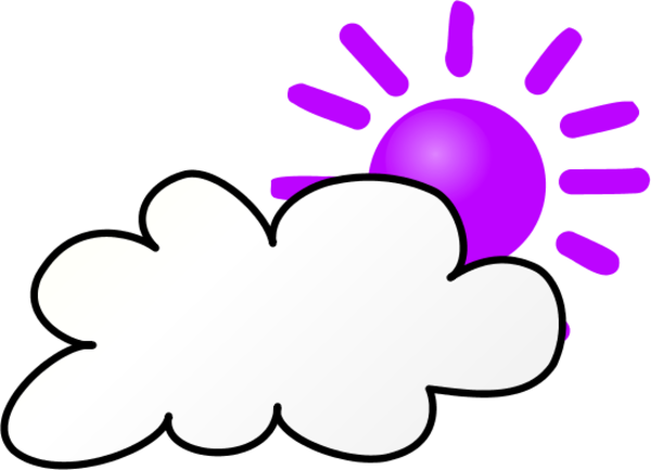 Clipart Info - Outline Picture Of Clouds (600x433)