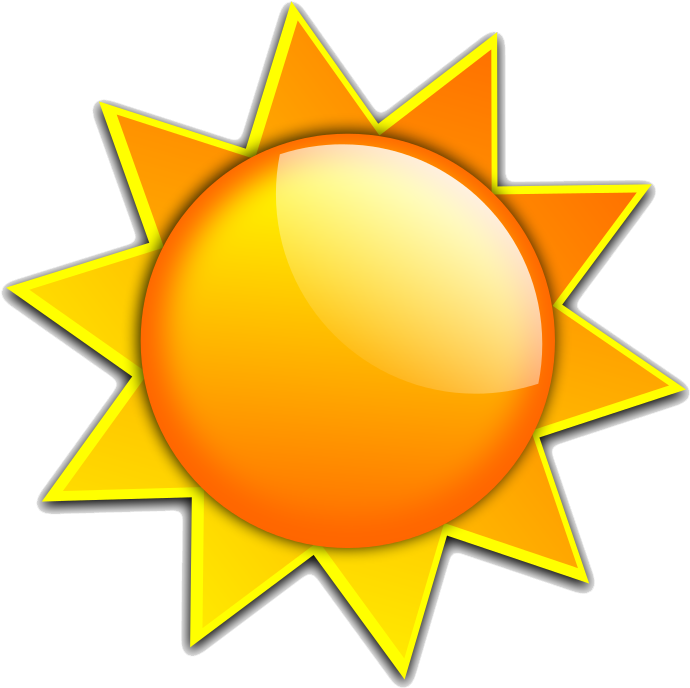 Sun Transparent Png - Clip Art Sun (850x848)