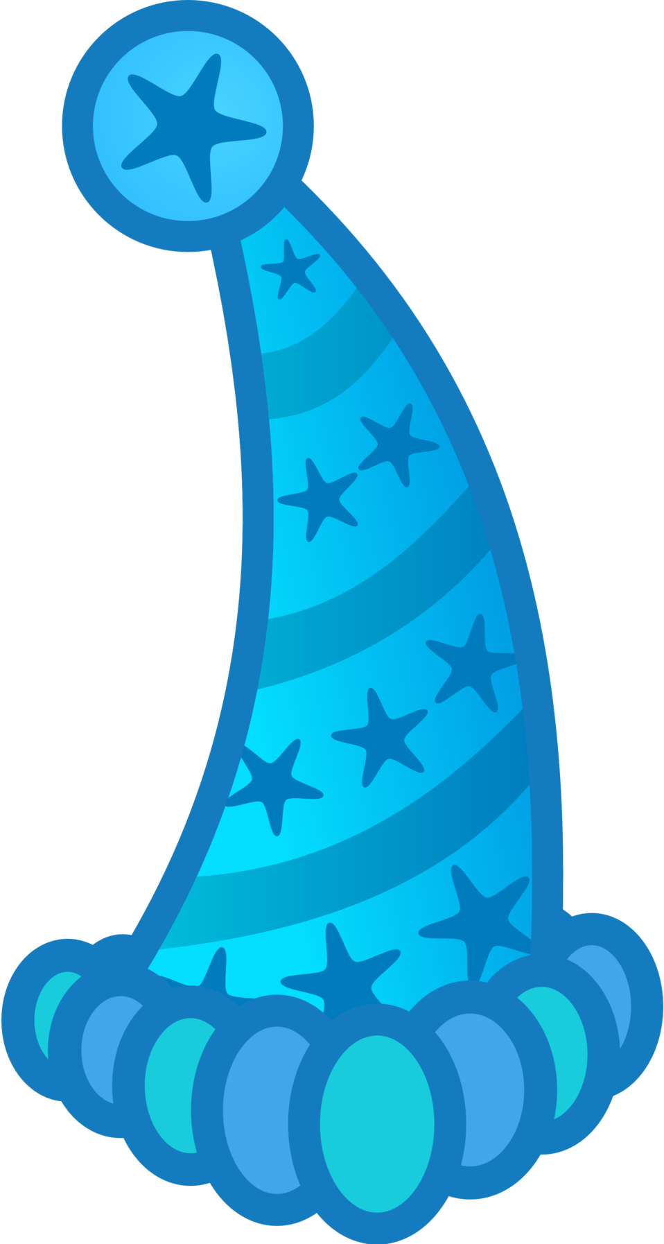 Birthday Cupcake Clip Art - Birthday Hat Png Blue (681x1280)