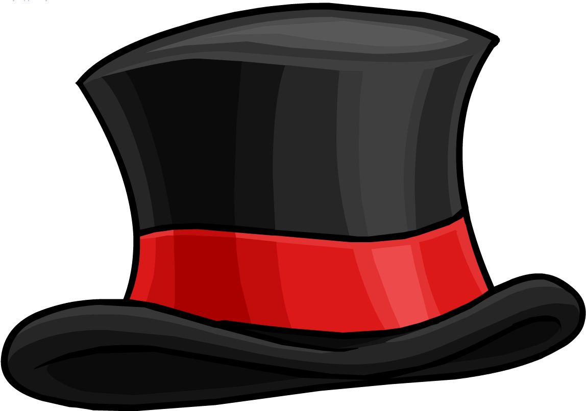 Christmas Snowman Hat Clip Art Information - Club Penguin Top Hat (2450x1712)