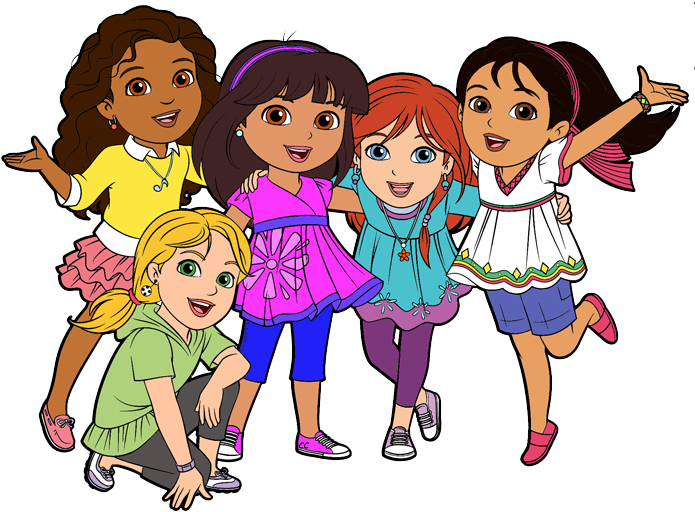 Fun Clipart Friend Clipart - Dora And Friends Png (700x519)