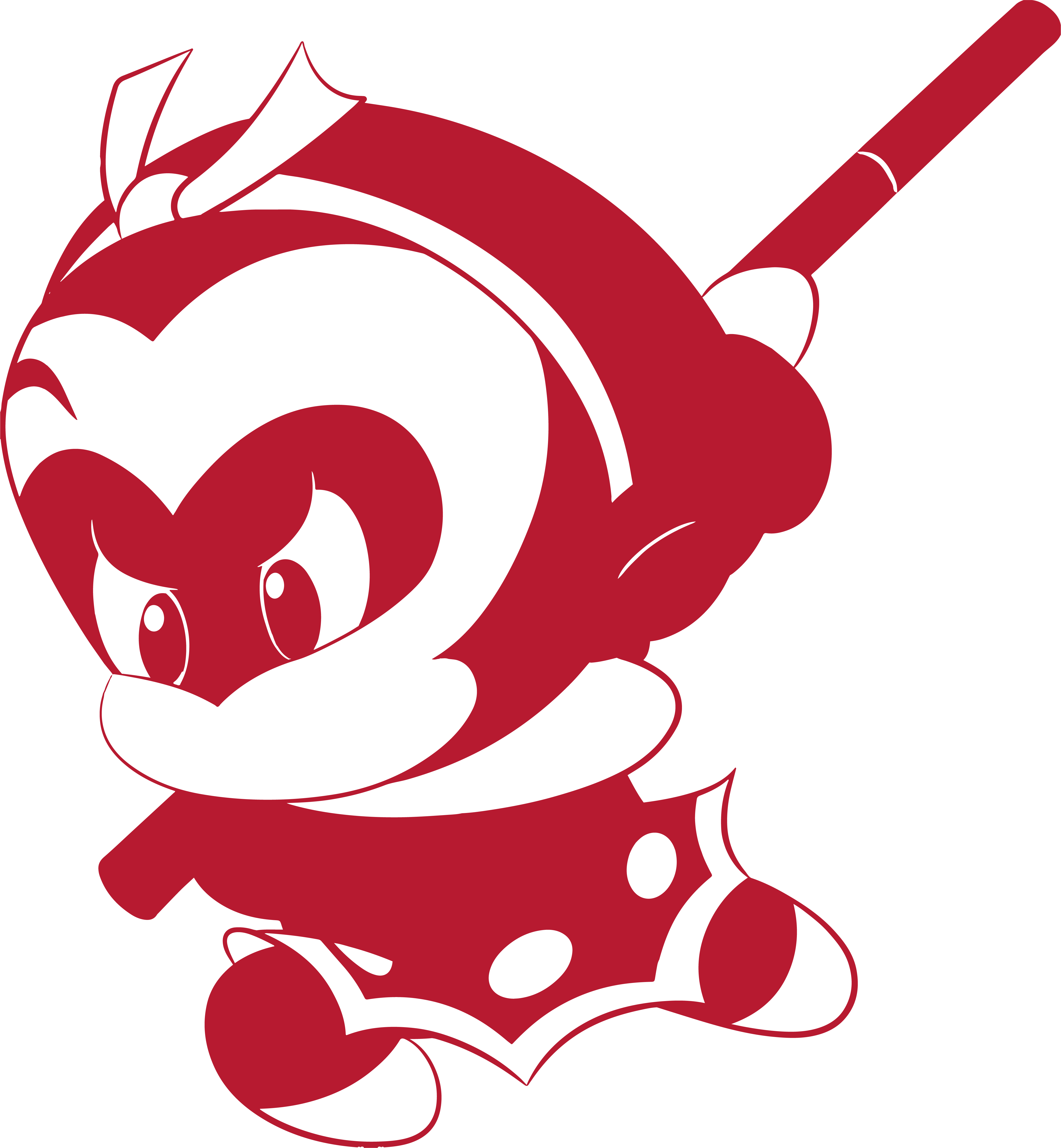 Sun Wukong Goku Silhouette Clip Art - Sun Wukong (4515x4883)