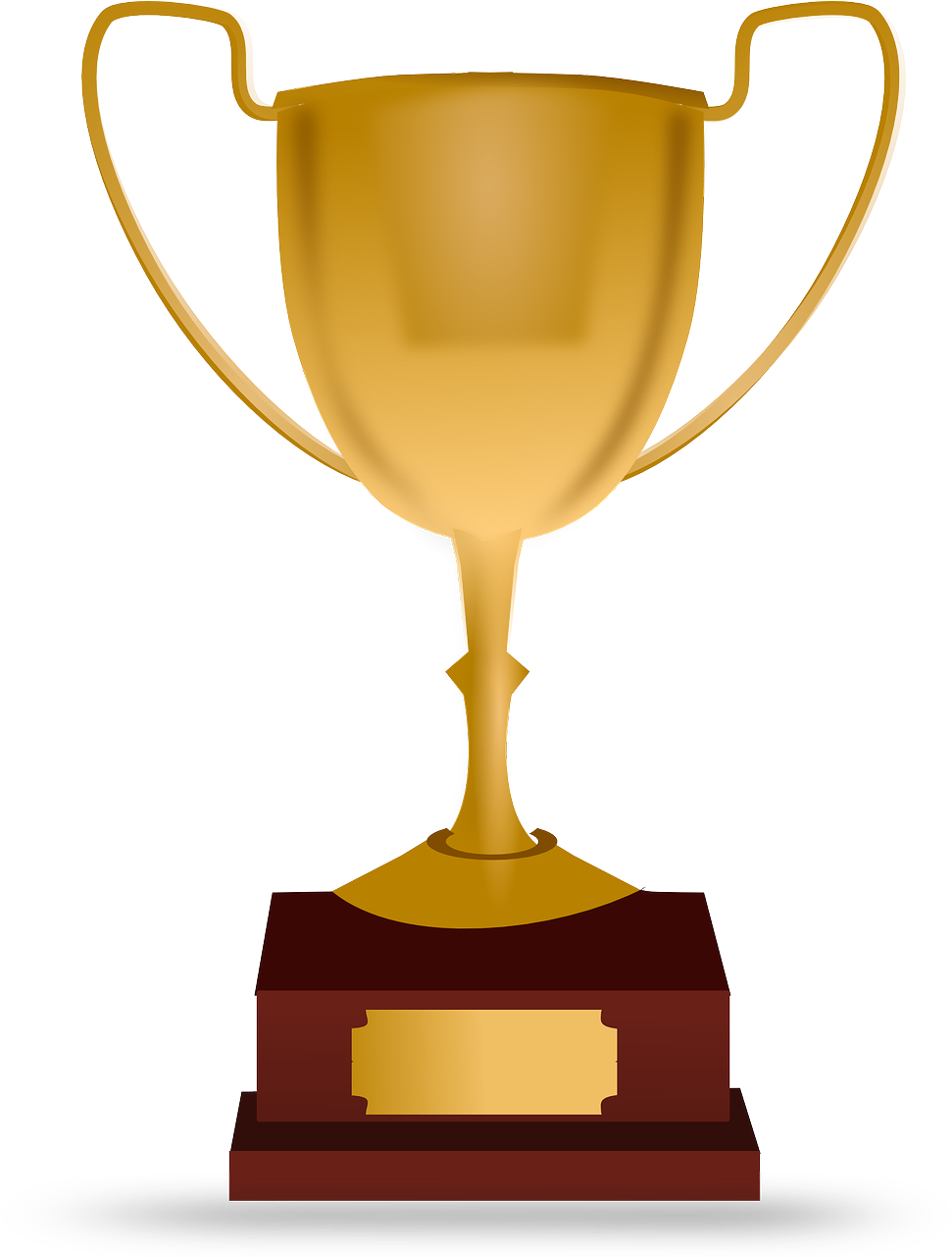 Cartoon Trophy Cliparts - Blank Trophy (1018x1280)