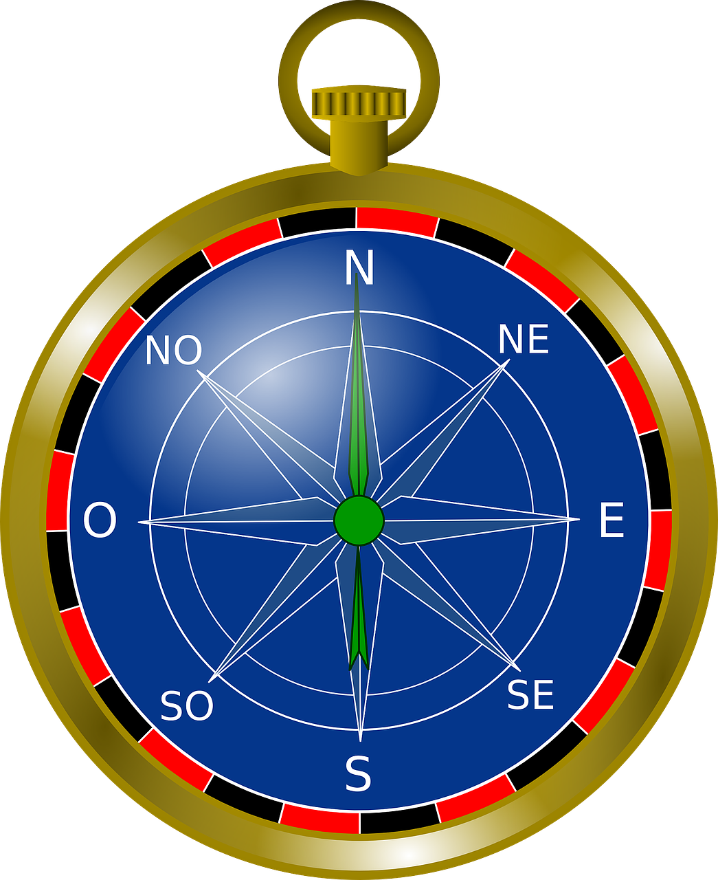 Compass Clipart Etc Clipartcow Image - Compass (1045x1280)