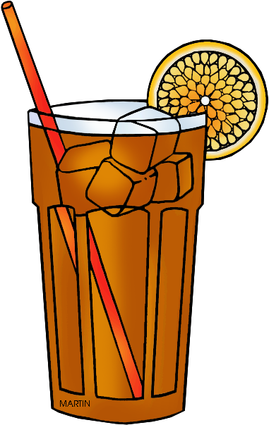 South Carolina State Hospitality Beverage - Clip Art Iced Tea (424x648)