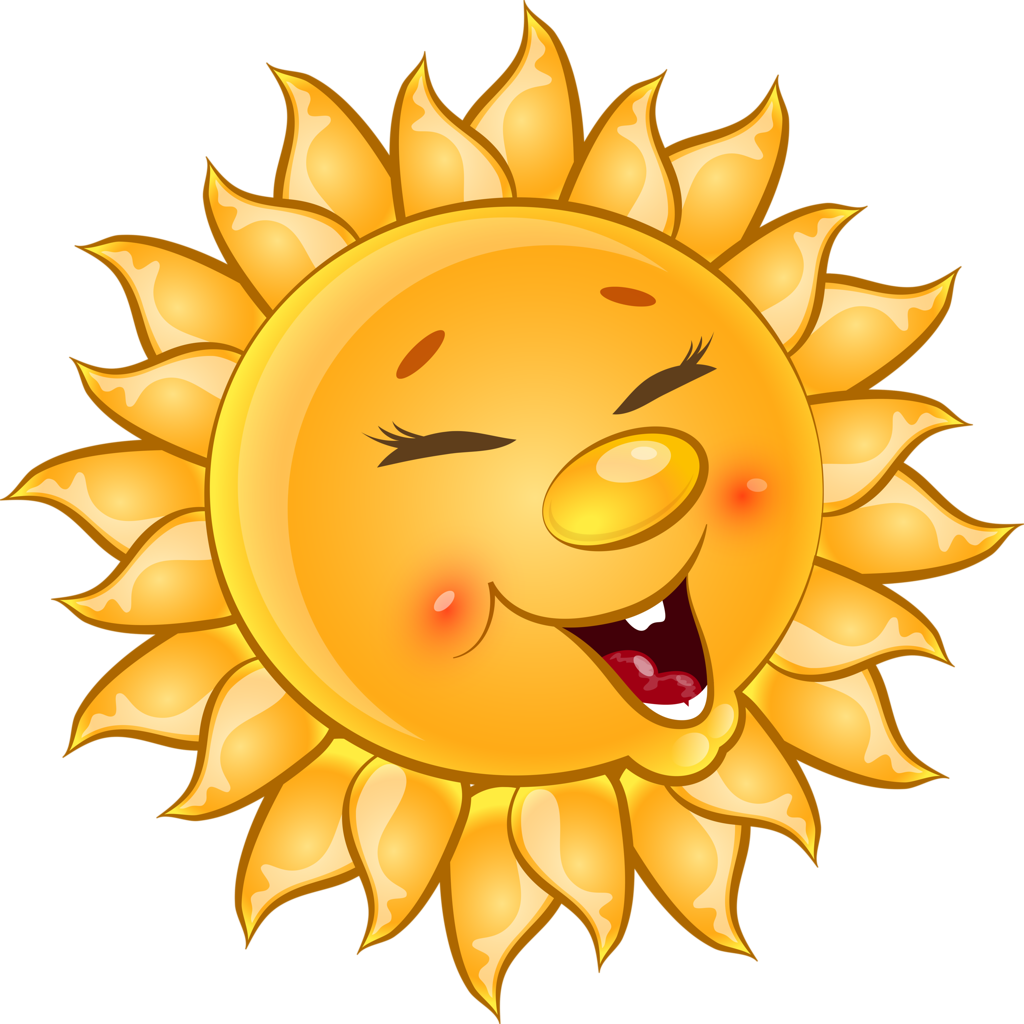 Happy Sunshinesmileyssun - Sun Cartoon Png (1024x1024)
