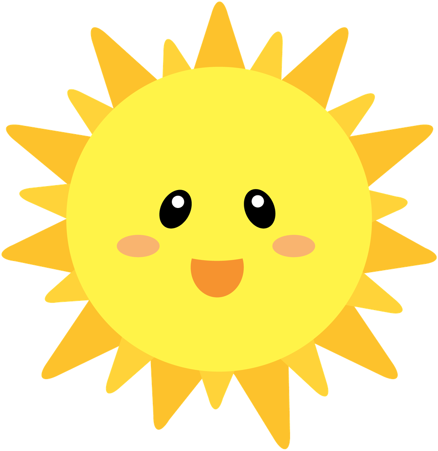 63 Best Images About Star In Sun Clipart For Kids Png - Cute Sun Clipart Png (900x928)