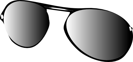 Sunshine Clipart Glass - Cooling Glasses Clip Art (512x241)