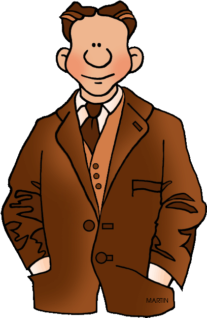 Famous People From Minnesota - Cartoon (421x648)