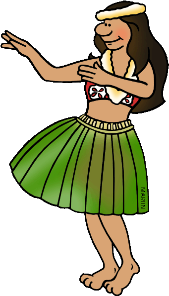 State Dance Of Hawaii - Clip Art (387x648)
