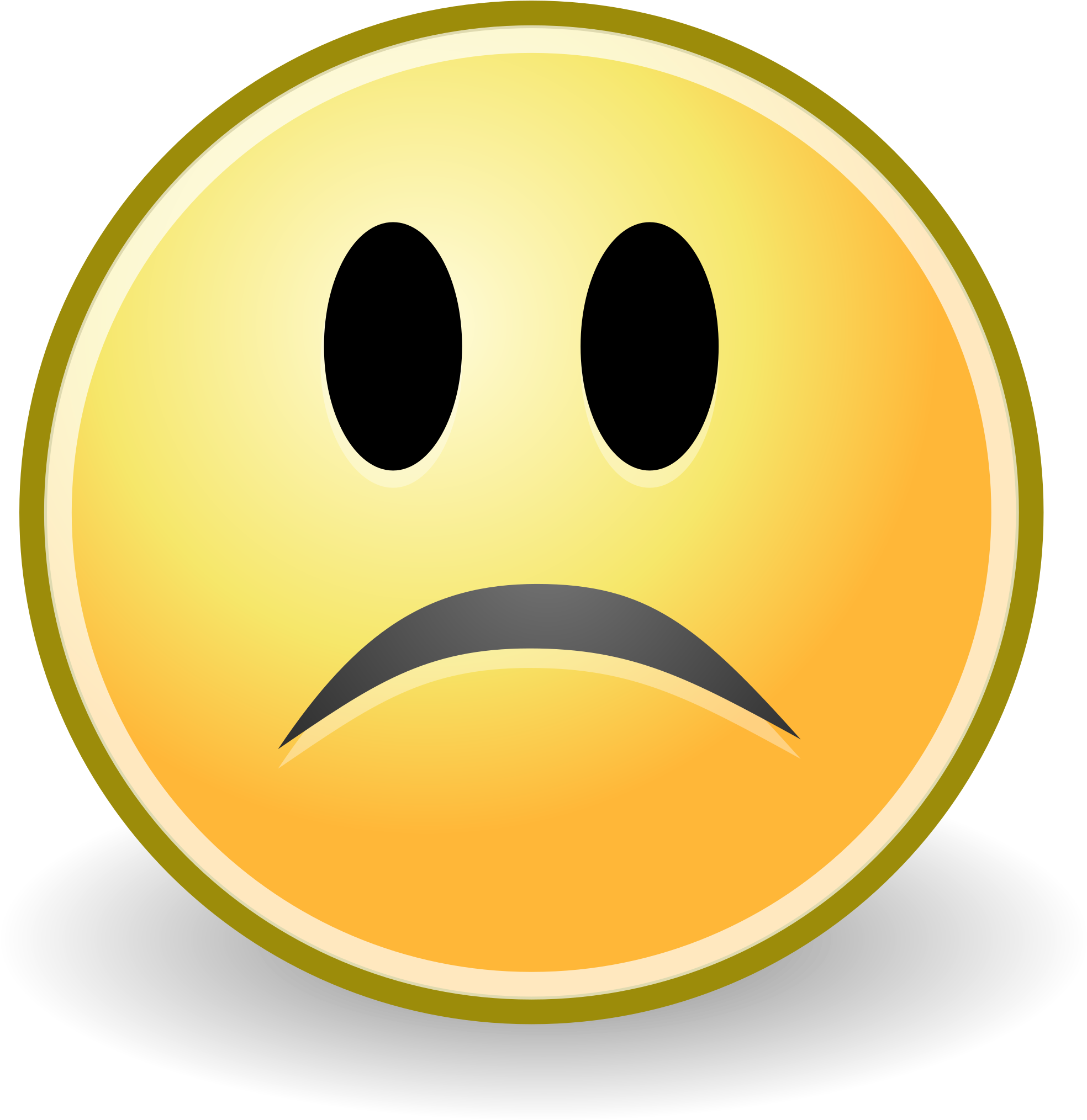 Clipart Extraordinary Inspiration Sad Face File Svg - Sad Face (2400x2400)