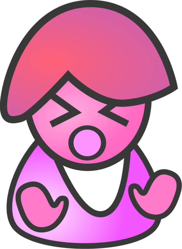 People Biz Female Sad - Business Woman Clipart (600x817)