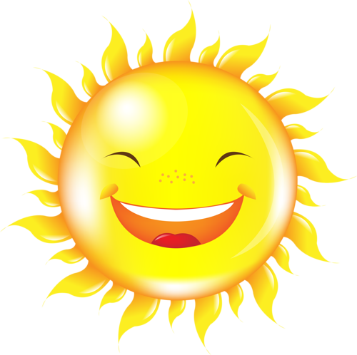 Обсуждение На Liveinternet - Sun Face Cartoon (500x498)
