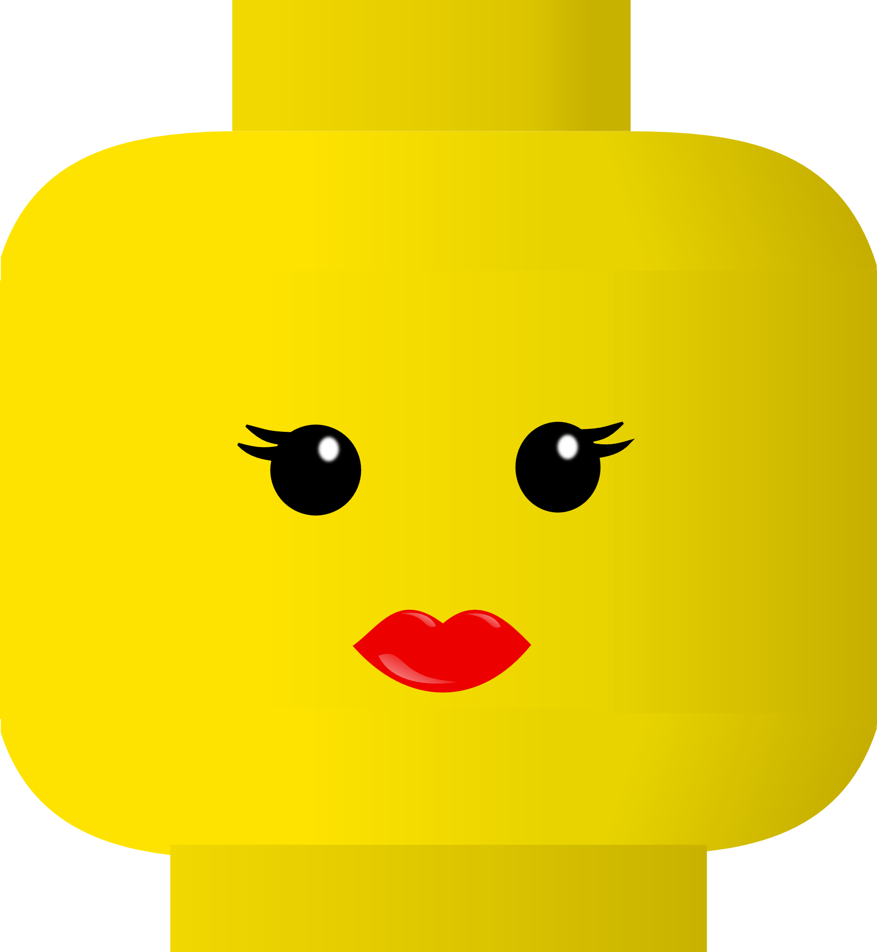 Calm Clipart Smiley - Lego Clip Art (1769x1920)