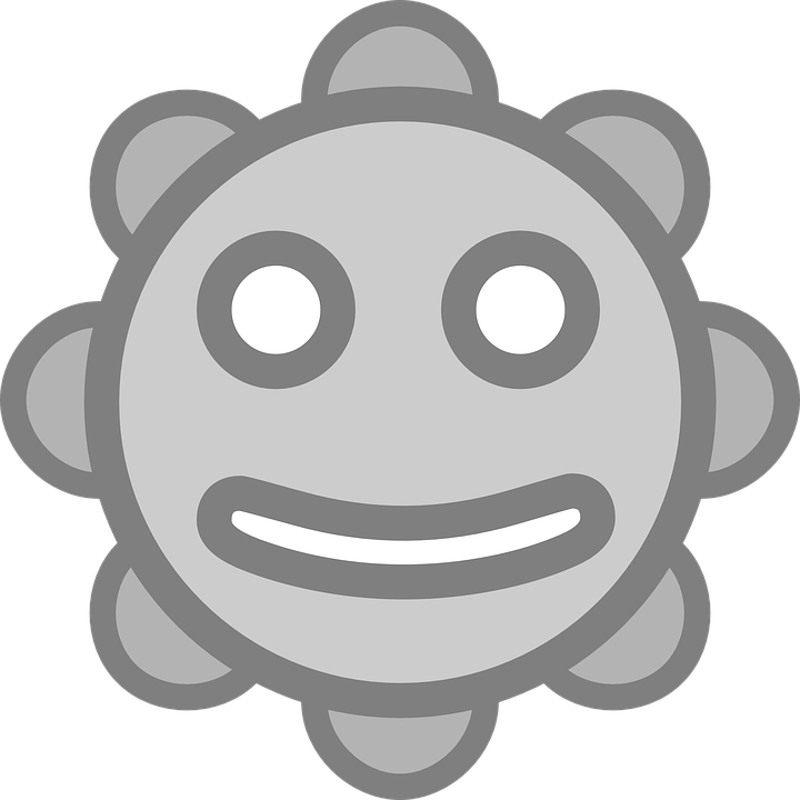Smiley Face Sun Sign Symbol Icon - Clip Art (720x720)