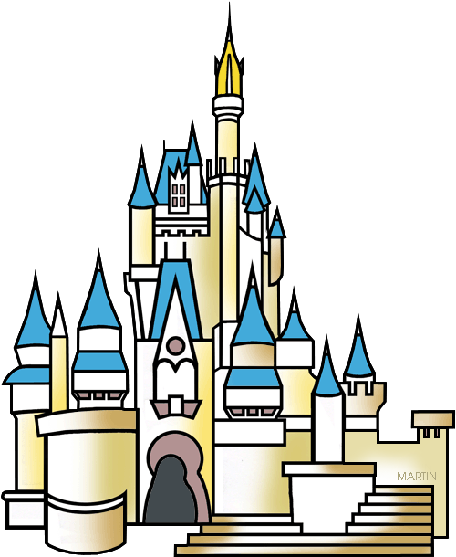 Cinderella Castle Clip Art (531x648)