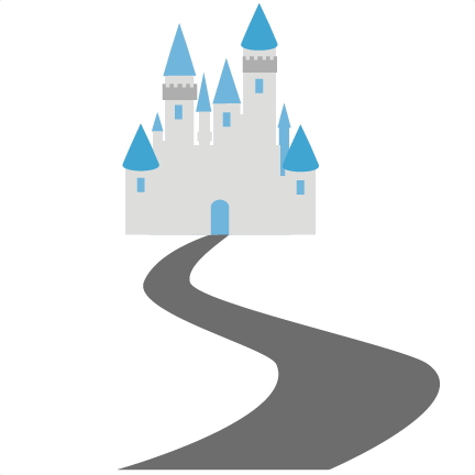 Castle Svg File For Scrapbooking Cardmaking Castle - Misskatecuttables Com Princess (432x432)