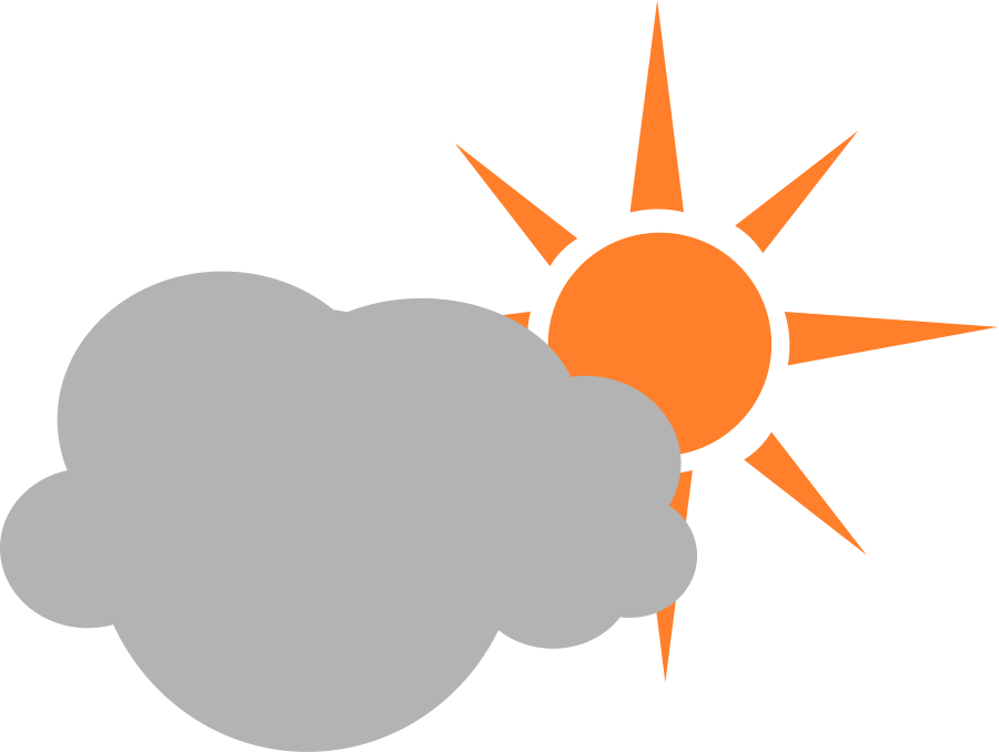 Weather Symbols Clipart, Vector Clip Art Online, Royalty - Foggy Day Clip Art (900x678)