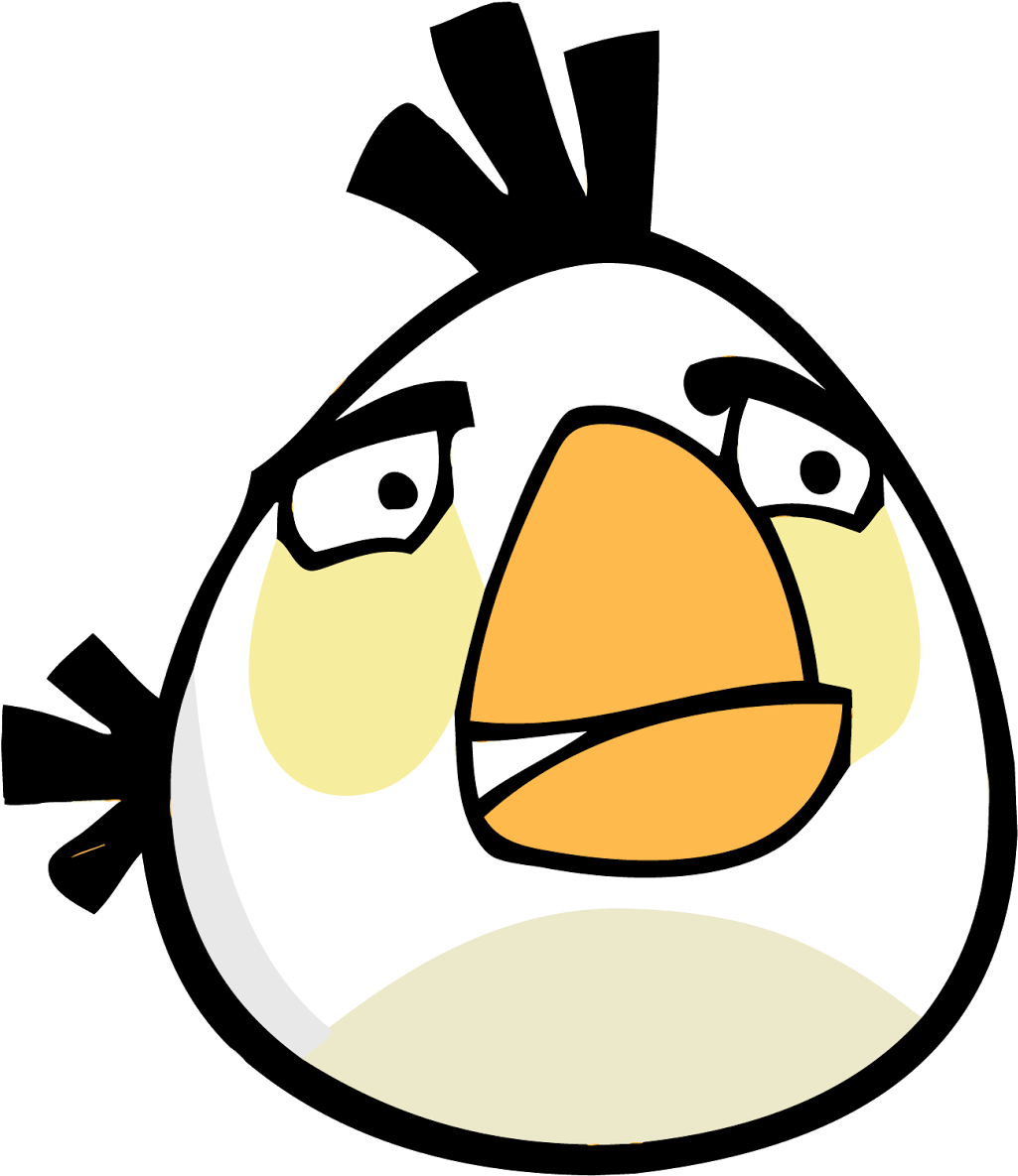 Cliparts (1600×1455) - White Bird Angry Birds (1600x1455)