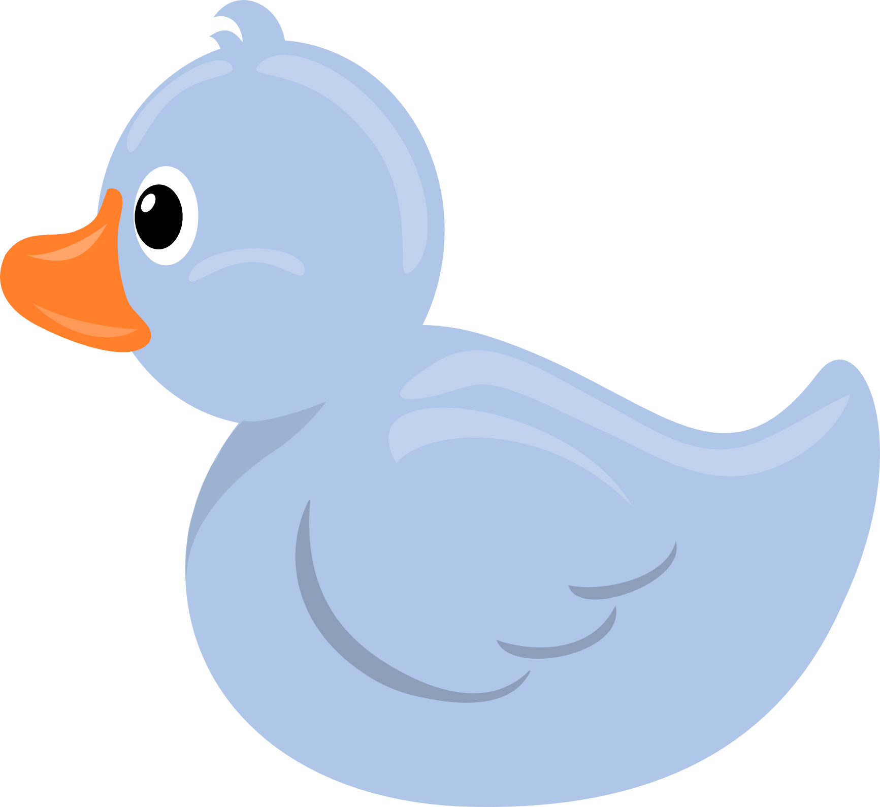 Storm Designz Rubber Duck Rubber Duck Baby Blue - Blue Rubber Duck Clip Art (1733x1589)