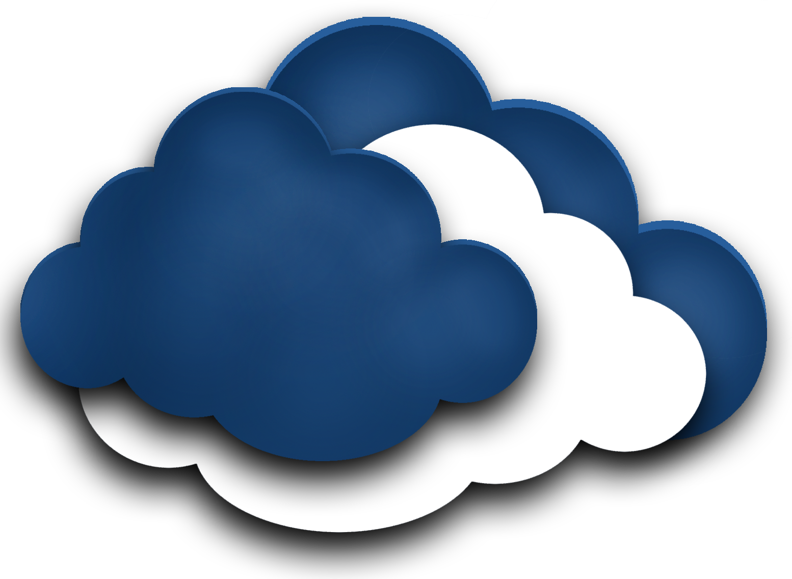 Cloud Clipart Internet Cloud - Cloud Computer Clipart (1554x1135)