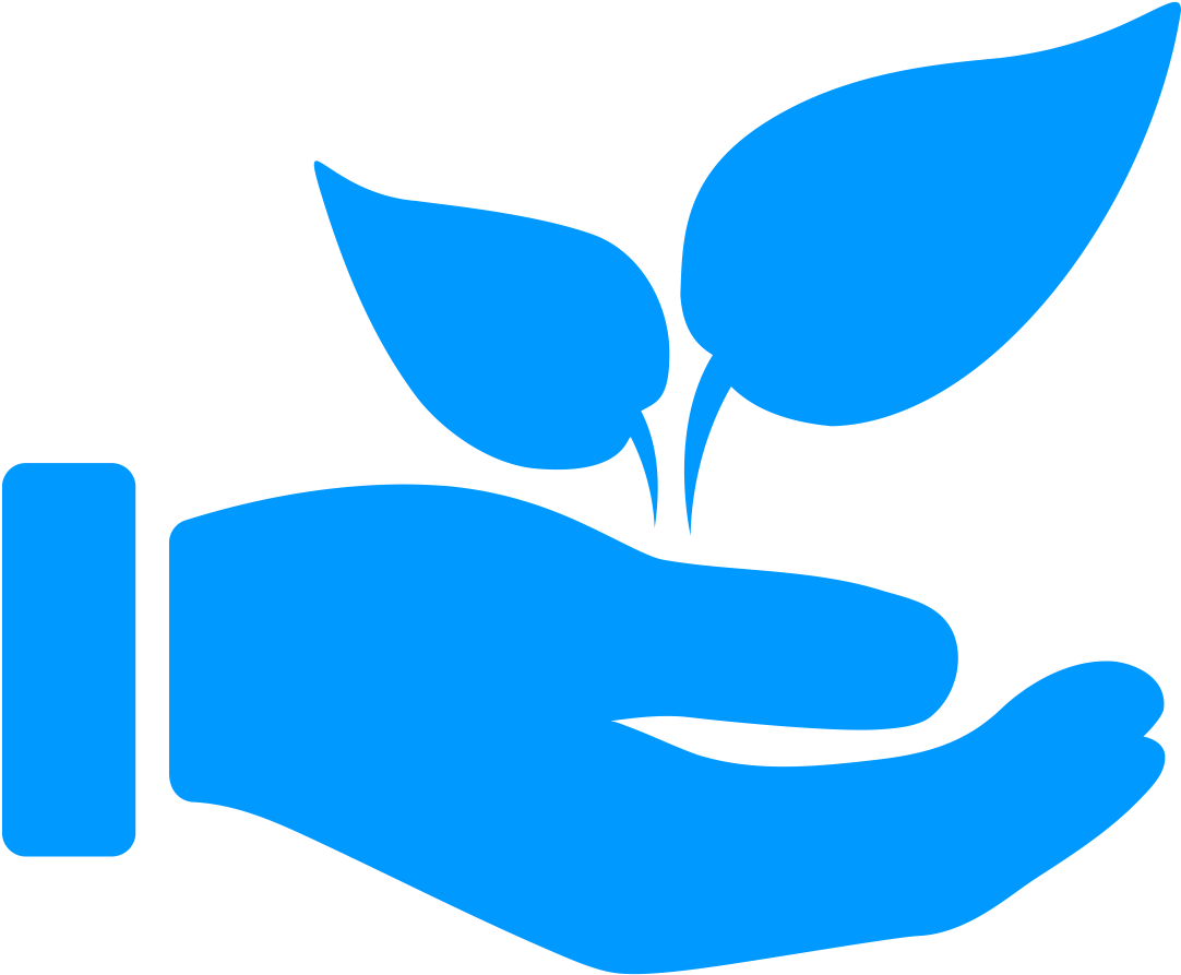 Nurture Cliparts - Plant In Hand Icon (1200x1200)