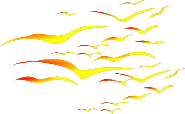 Sunset Clipart Transparent - Sunset Clipart Transparent (600x370)