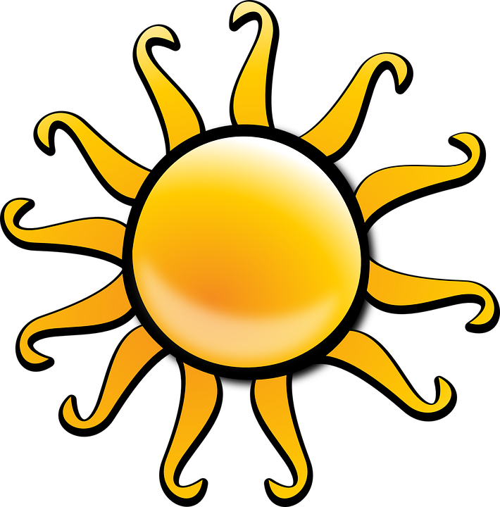 Warmth Clipart Sun - Yoursnotably Minimalist Stainless Steel Sun Leather (1263x1280)