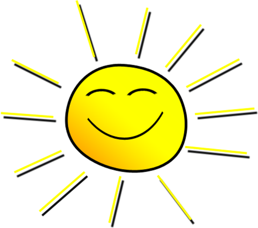 Smiling Sun Clipart Smiling Sunshine Clipart Clipartix - Sun Clipart (1024x1024)