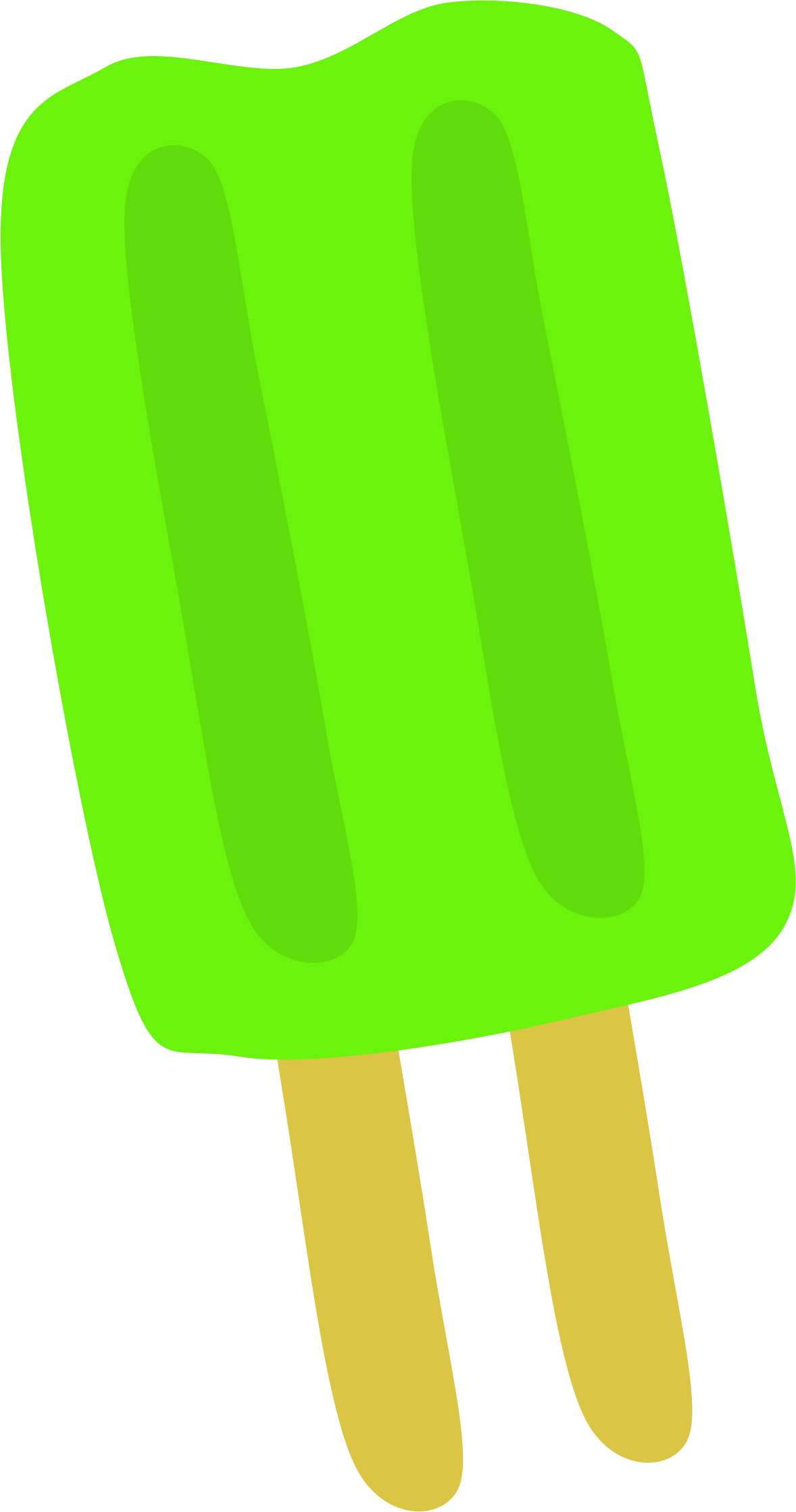 Summer Popsicles Clip Art - Popsicle Clip Art Png (1178x2238)