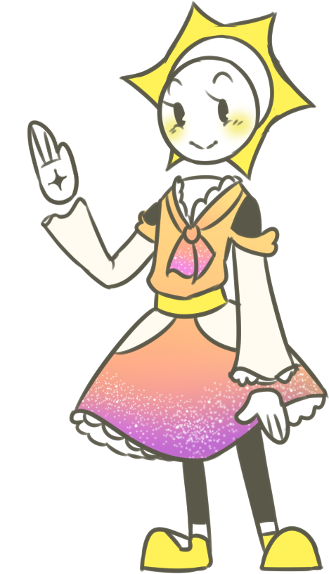 Miss Sun Sunshine By Runagazer - Cartoon (753x908)