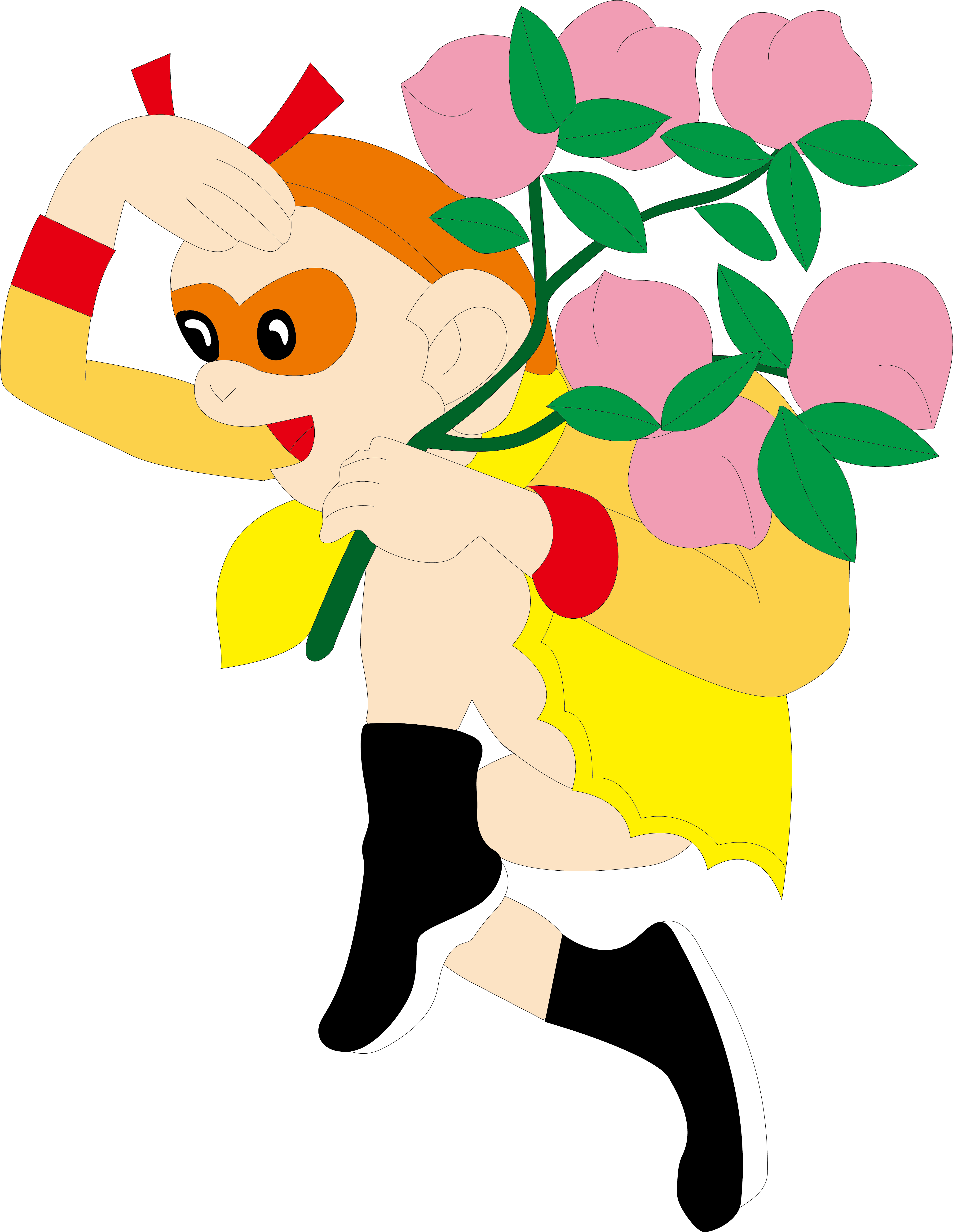 Sun Wukong Cartoon Clip Art - Sun Wukong Cartoon Clip Art (4028x5206)