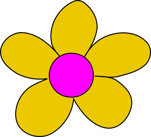 Yellow Flowers Clip Art (600x545)