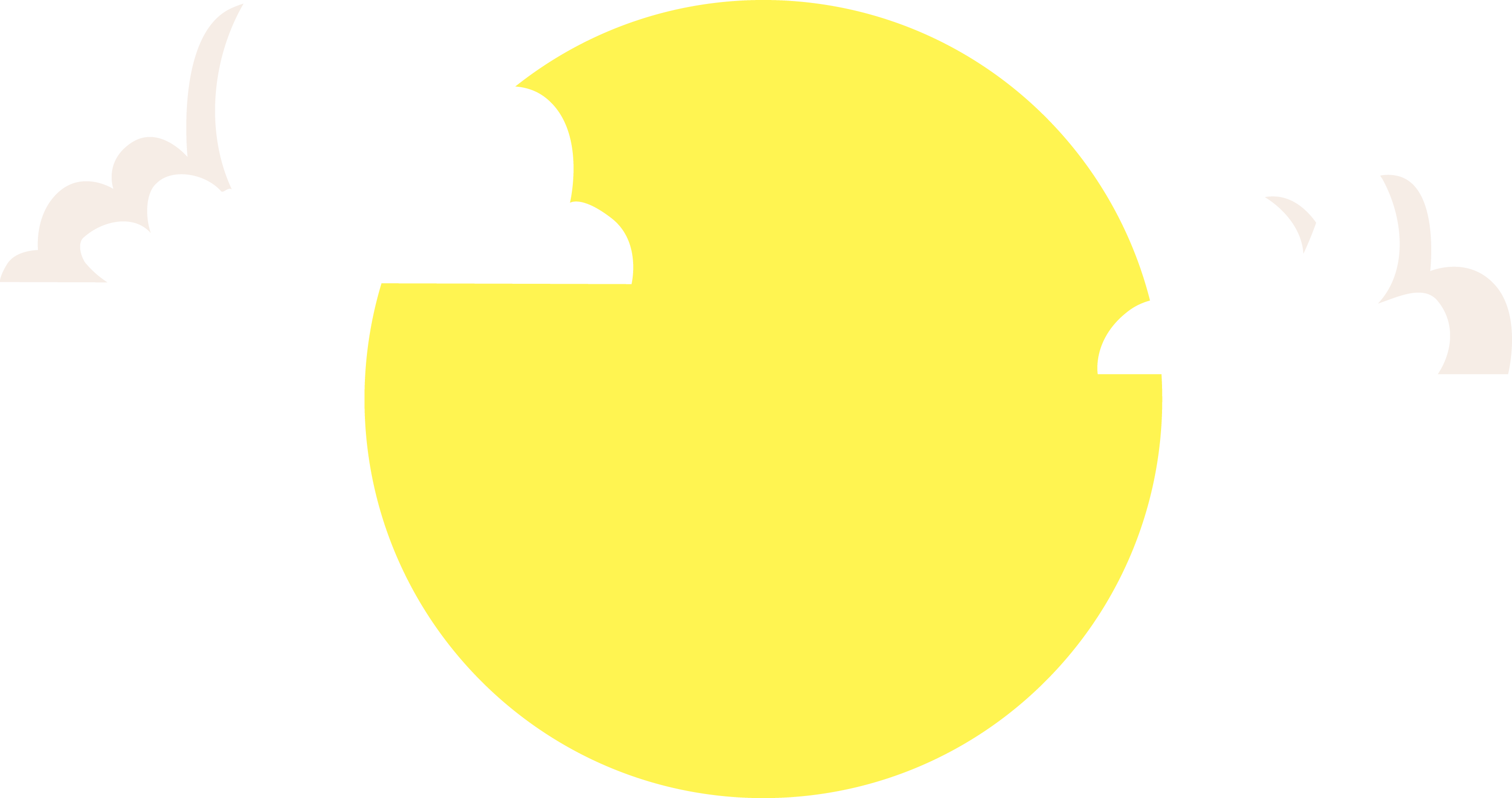 Cartoon Sun White Clouds Vector - Portable Network Graphics (3033x1600)