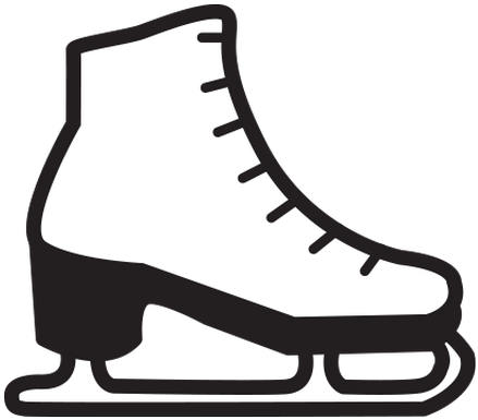 Ice Hockey Development School - Ice Skate Clip Art (481x480)