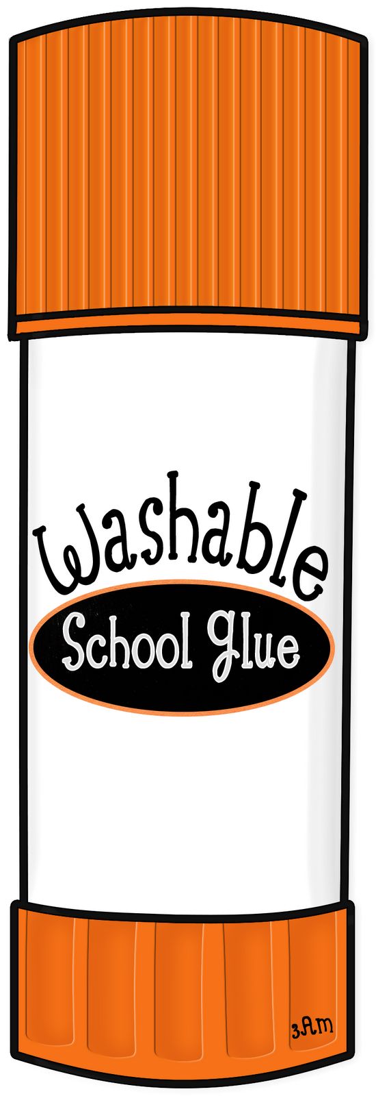 Image Result For Glue Stick Clipart - Glue Stick Clipart (550x1600)