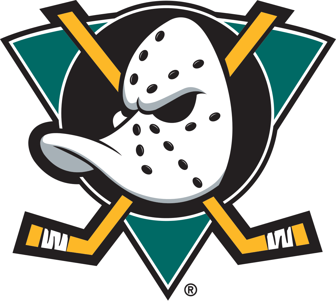 Free Hockey Clipart - Mighty Ducks Of Anaheim Logo (1139x1024)
