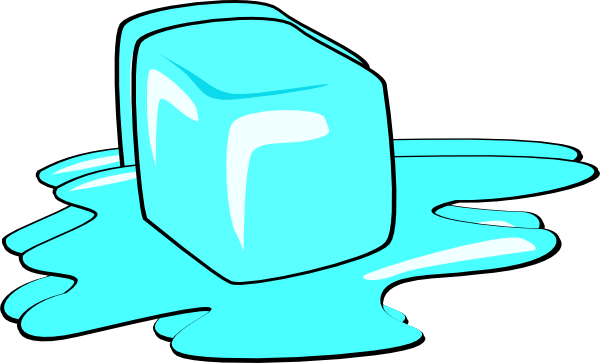 Ice Cube Baby Clip Art At Clker - Ice Cube Melting (600x363)