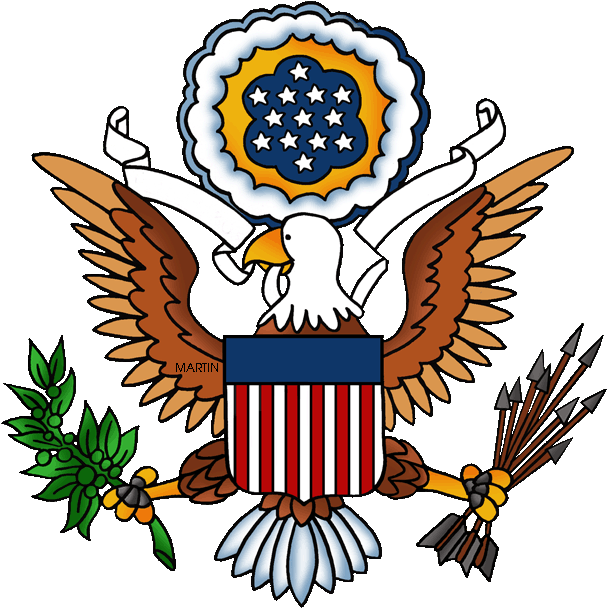 United States Clip Art - Great Seal Of The United States (632x648)