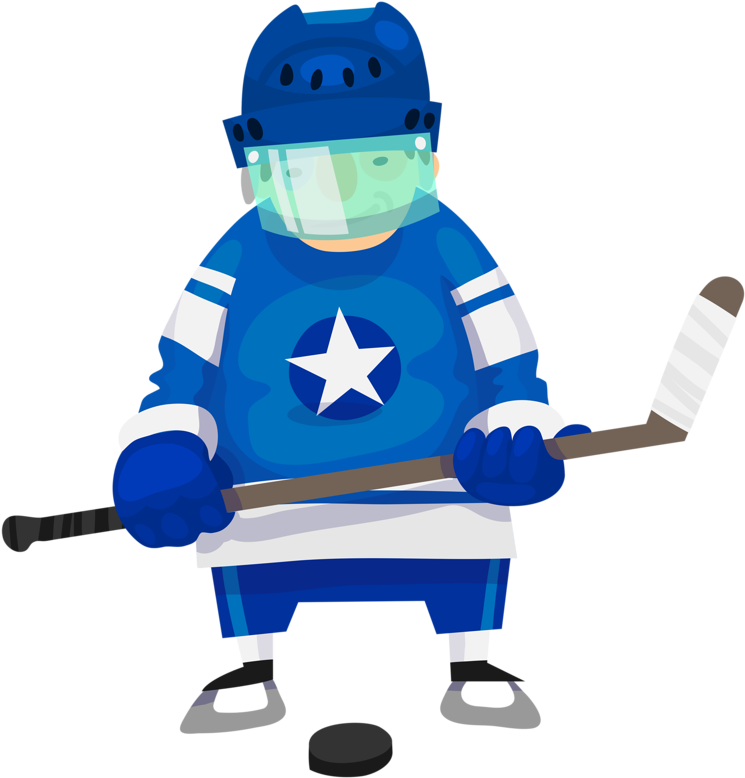 Personnages, Illustration, Individu, Personne, Gens - Want To Be A Hockey Player! Coloring Book (797x800)